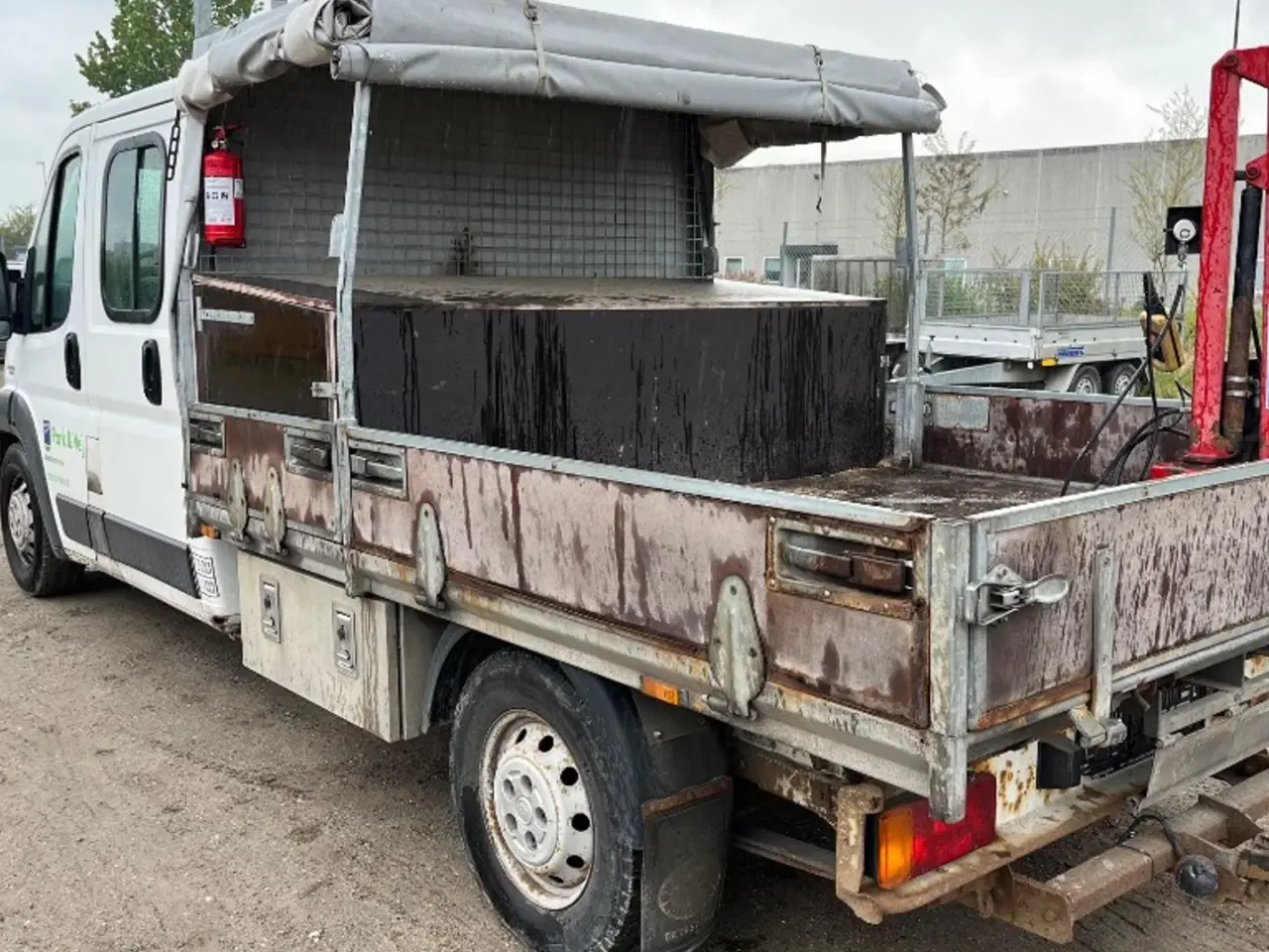 Billede 4 - Fiat Ducato 35H 3,0 JTD med lad og ladkran