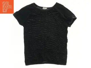Sort t-shirt med korte ærmer fra InWear (str. M)