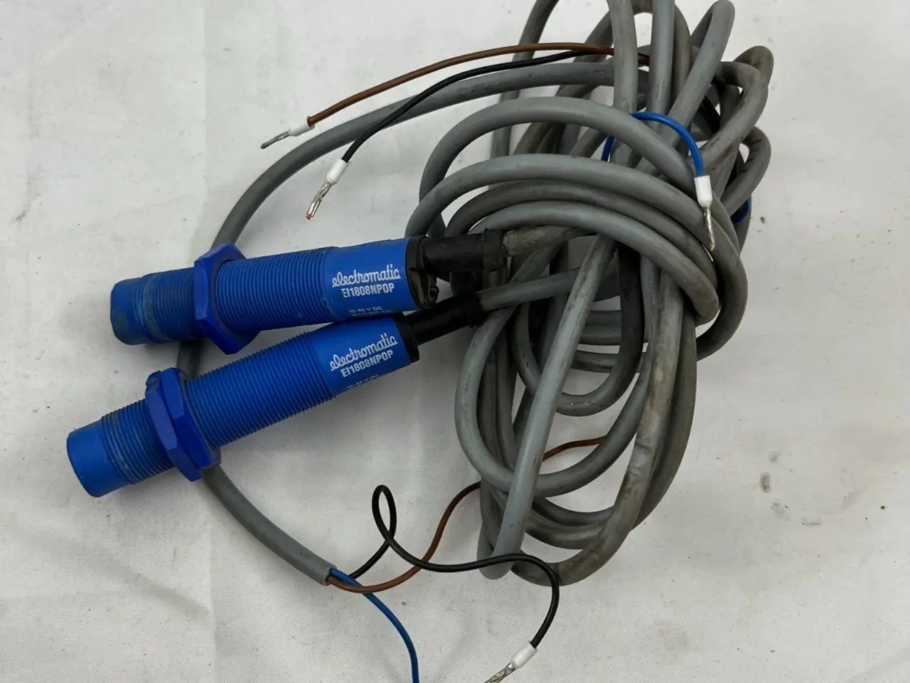 Billede 2 - 2x Electromatic EI1808NPOP Inductive Proximity M18