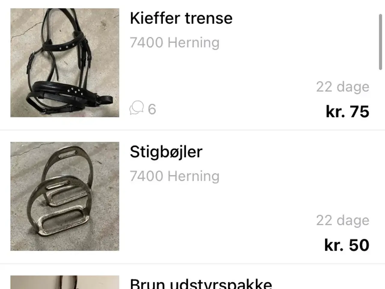 Billede 4 - Rideudstyr