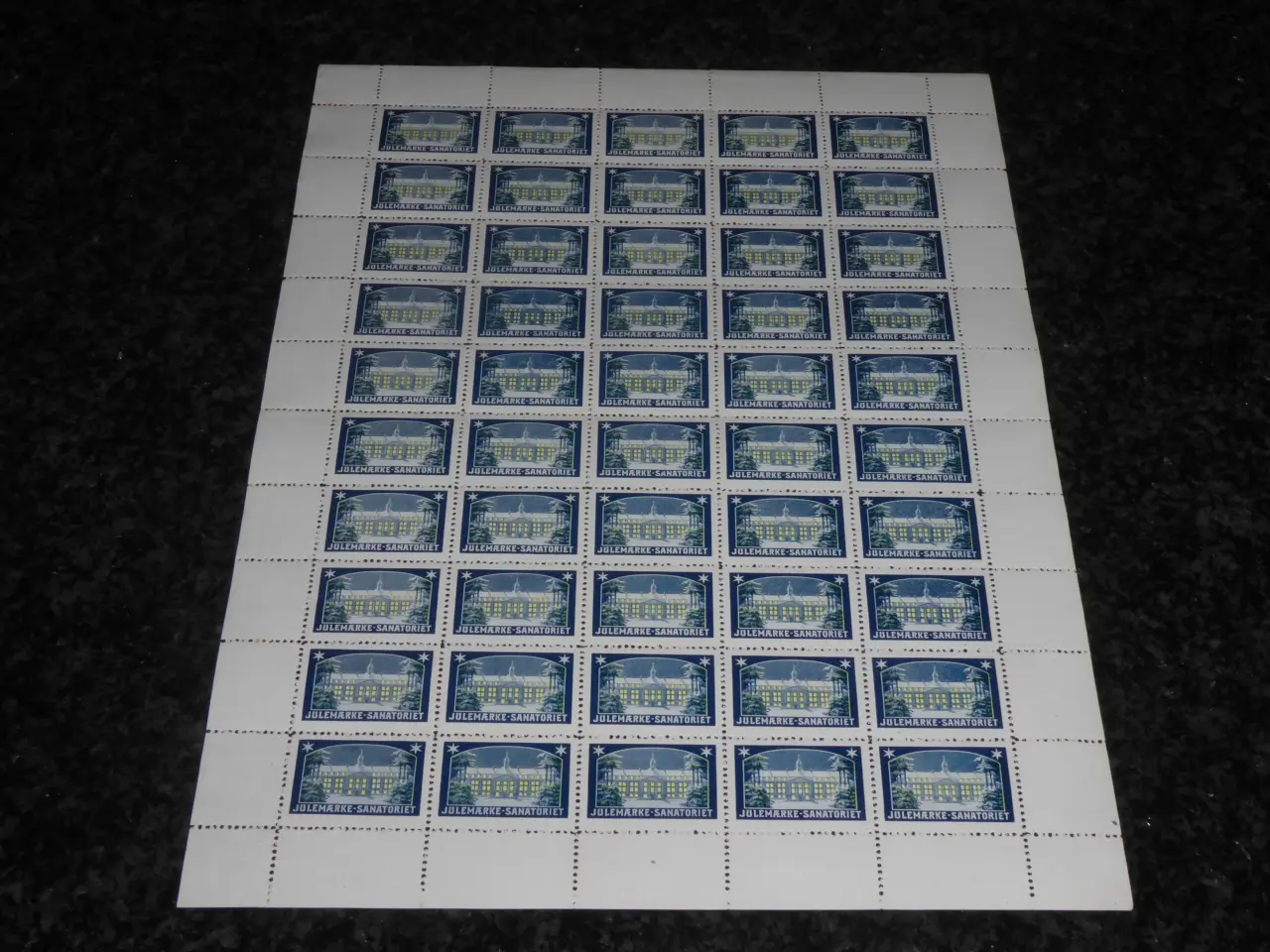 Billede 2 - postfrisk fejlfri DK juleark fra 1916 og 1928 købe