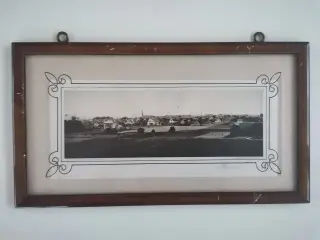 Fotogravure Rønne set fra sydøst ca. 1900