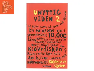 Unyttig viden 2 af Tiger (Bog)