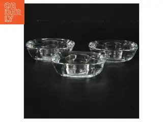 Glas askebæger sæt fra Piet Hein (str. 9x7,5 cm)