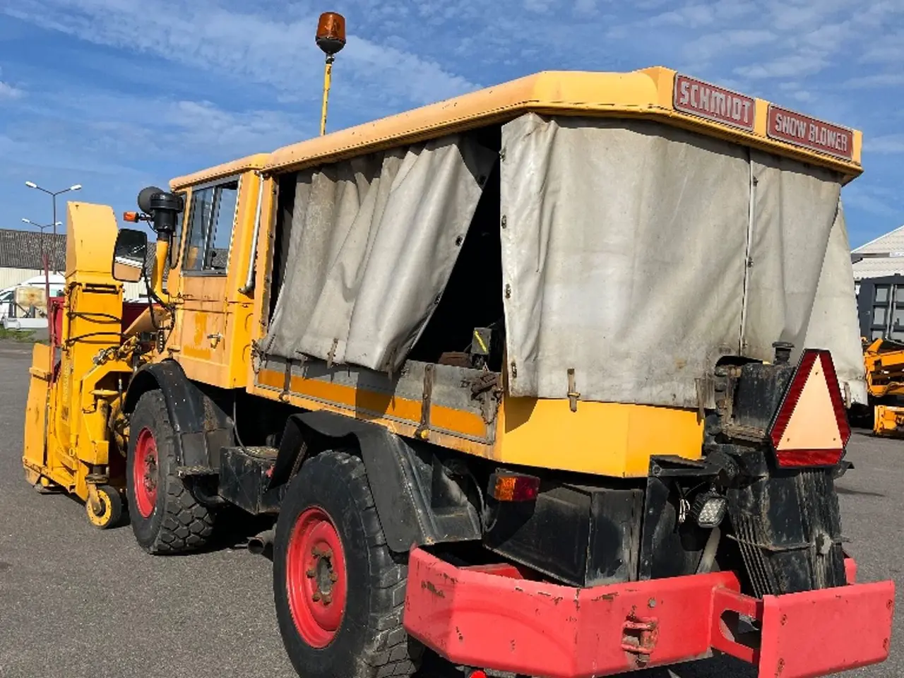 Billede 5 - Unimog 406 med Schmidt VS3F sneslynge.
