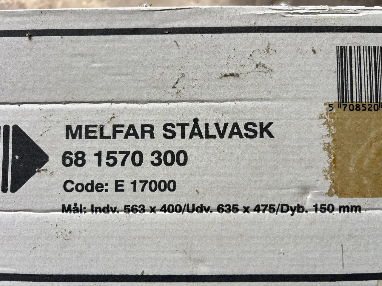 Billede 3 - Dobbelt Stål Håndvask fra Melfar