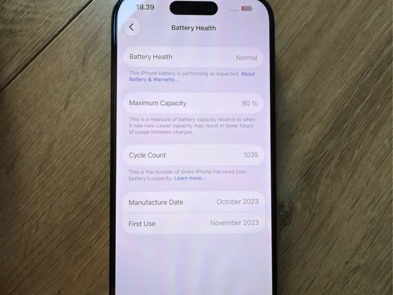 Billede 4 - iPhone 15 Pro 128 GB - Blåt Titanium