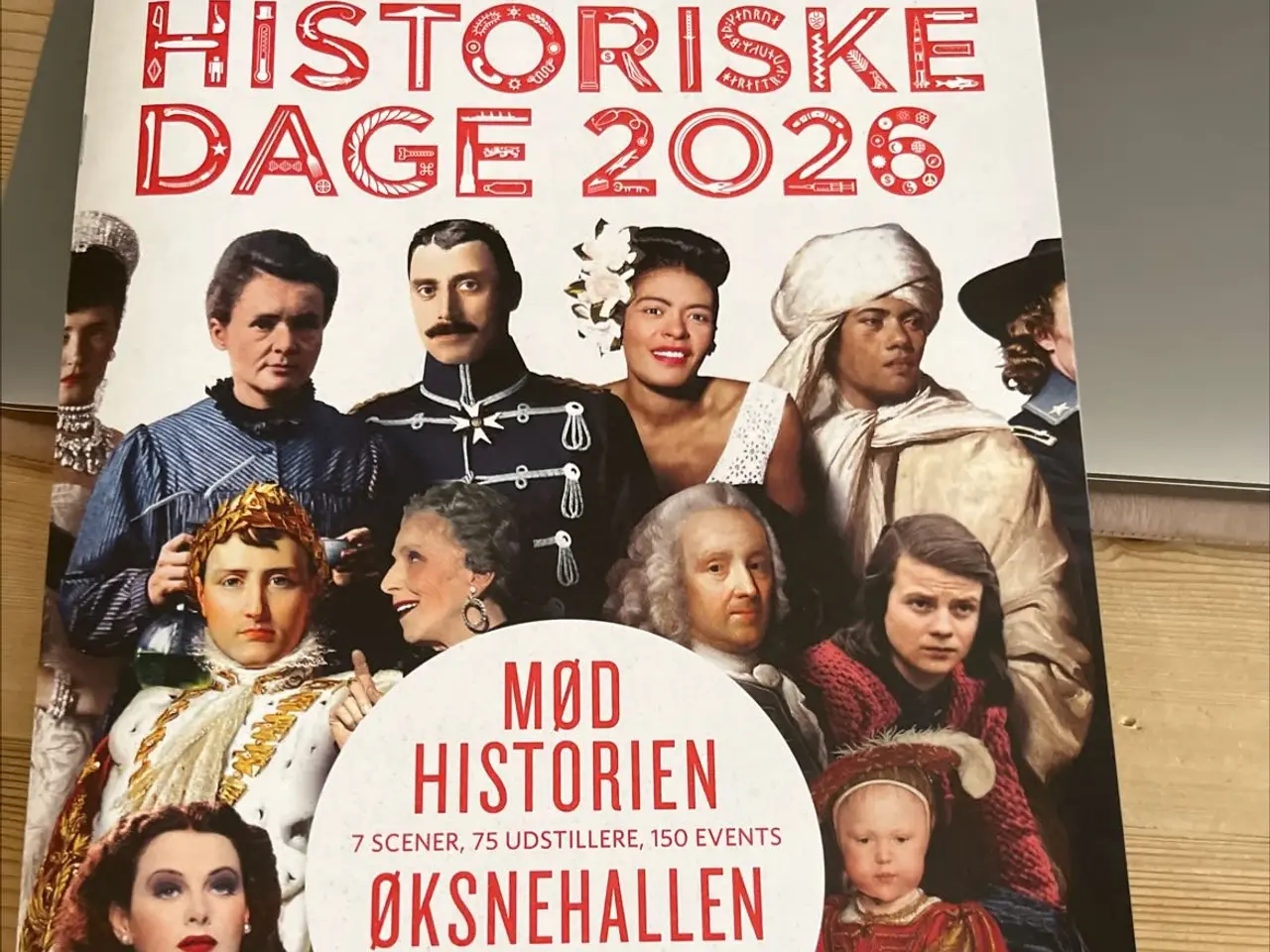 Billede 1 - Partoutbillet HISTORISKE DAGE 14.-15.03.