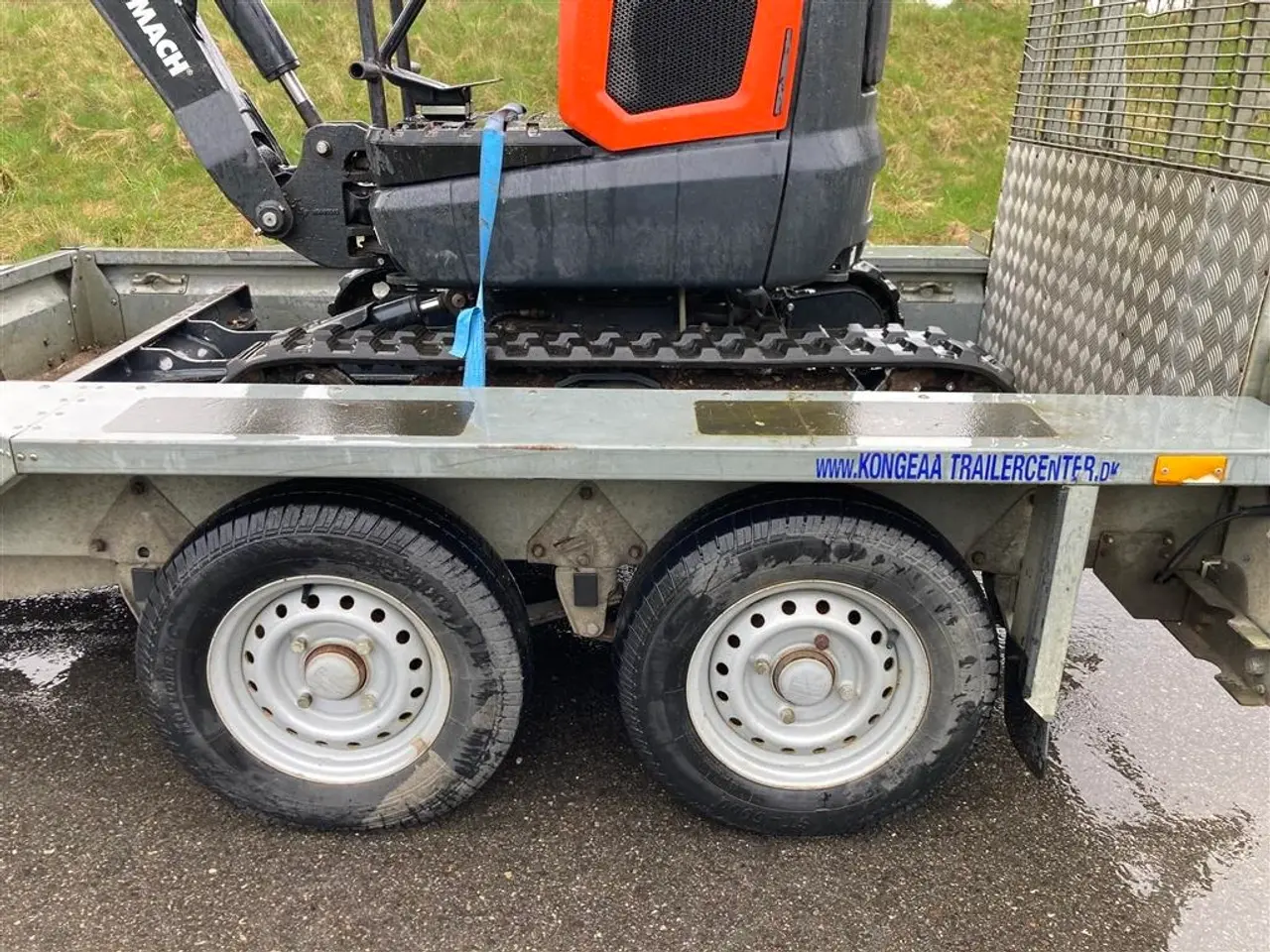 Billede 6 - Ifor Williams GX 84 Maskintrailer med rampe og mange bindeøjer