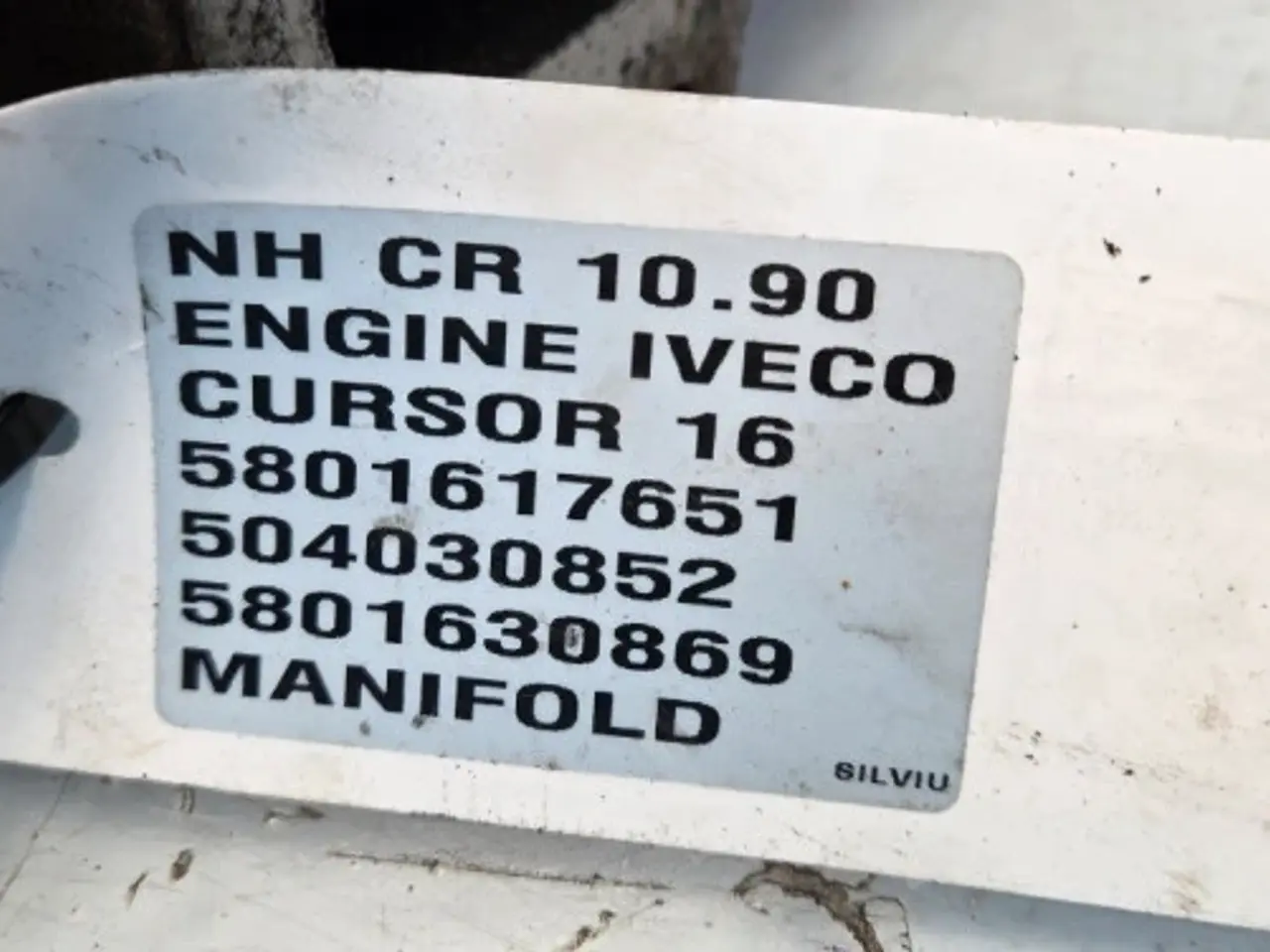 Billede 17 - Iveco Cursor16   Manifold   5801617651