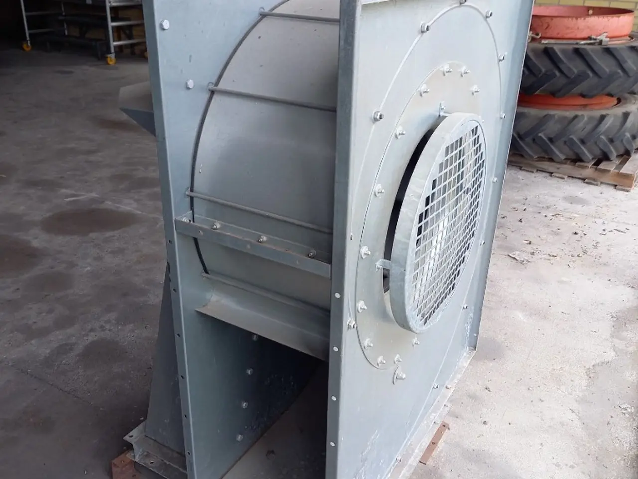Billede 1 - Søby 5,5 KW kornblæser