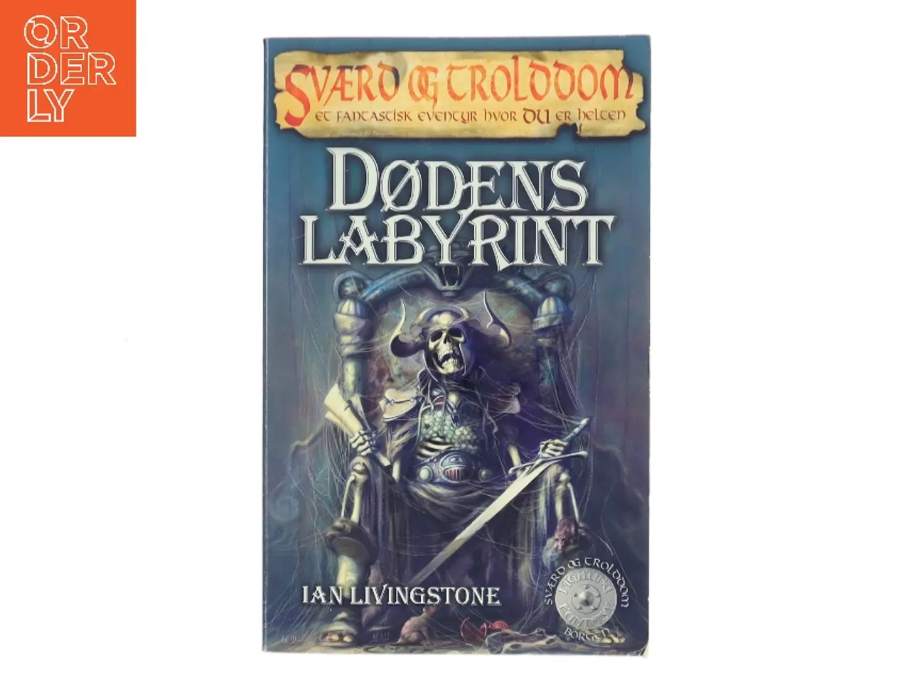 Billede 1 - Dødens labyrint af Ian Livingstone (Bog)