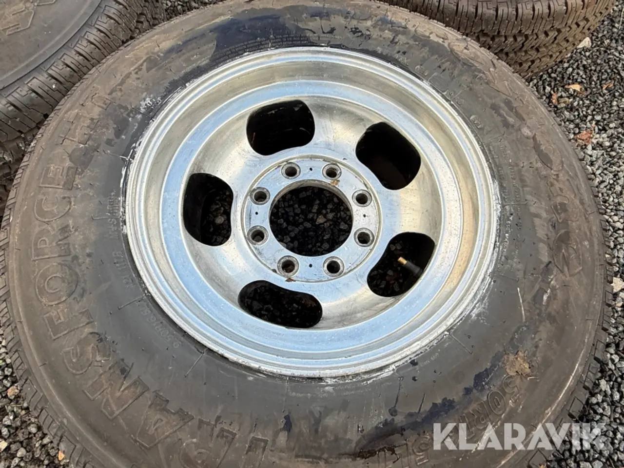 Billede 11 - Dæk og fælge Firestone Chevy Van 4 styk