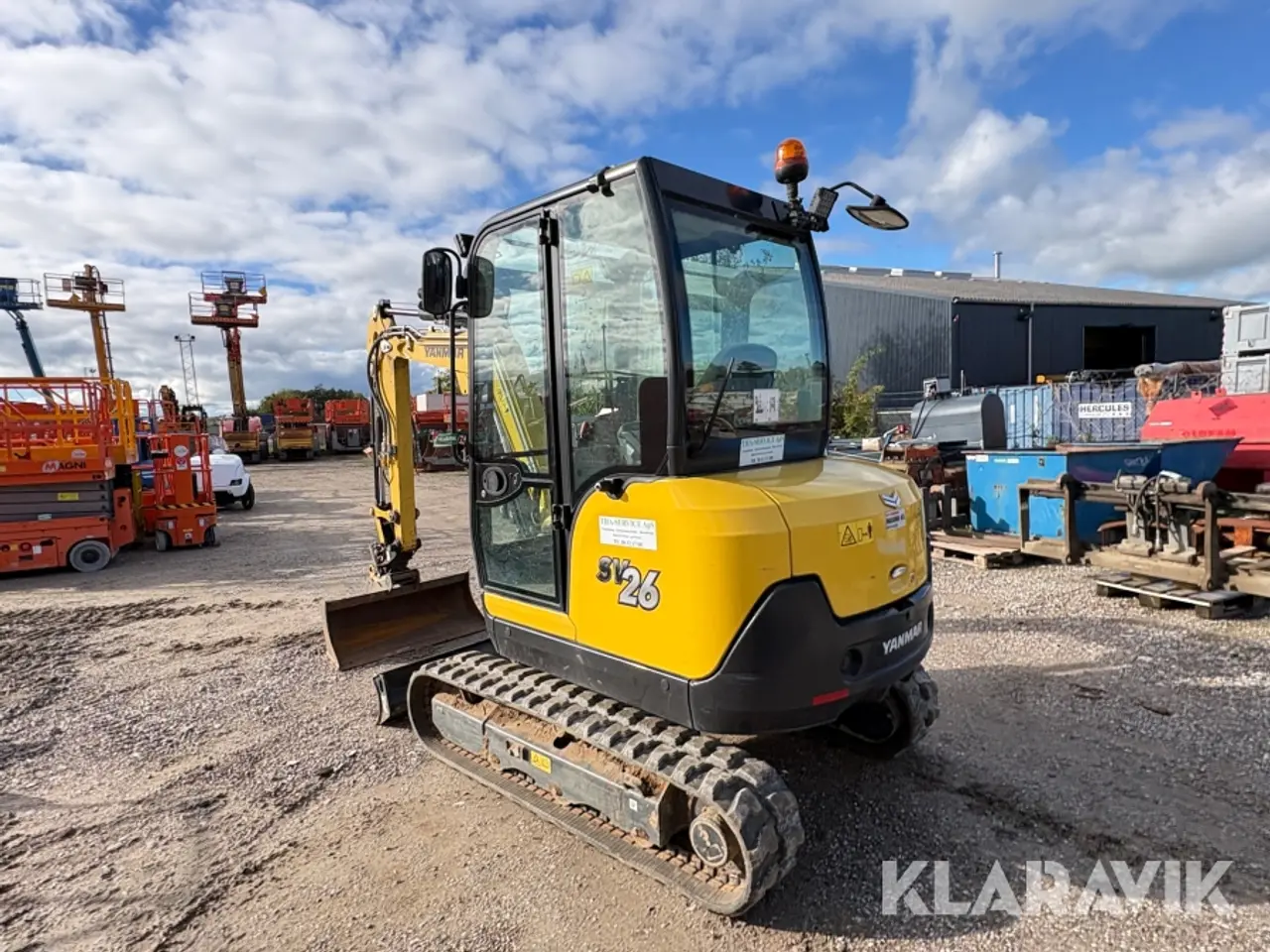 Billede 4 - Gravemaskine Yanmar SV26