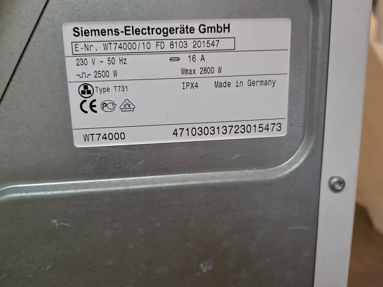 Billede 6 - Gratis Siemens kondenstørretumbler