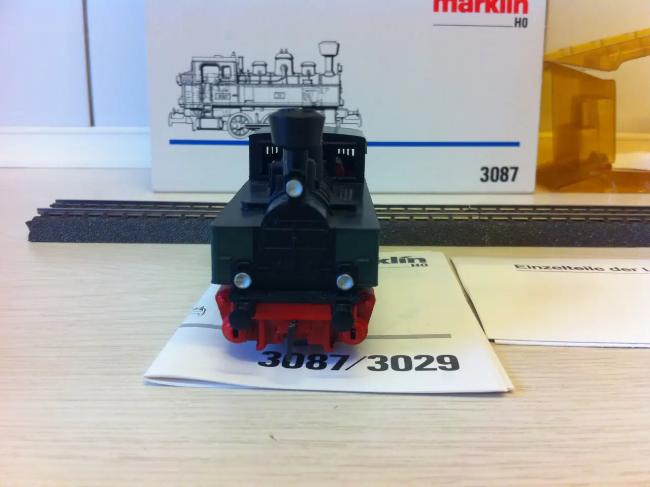 Billede 3 - Märklin KLVM 3087 analogt damplok (som nyt)