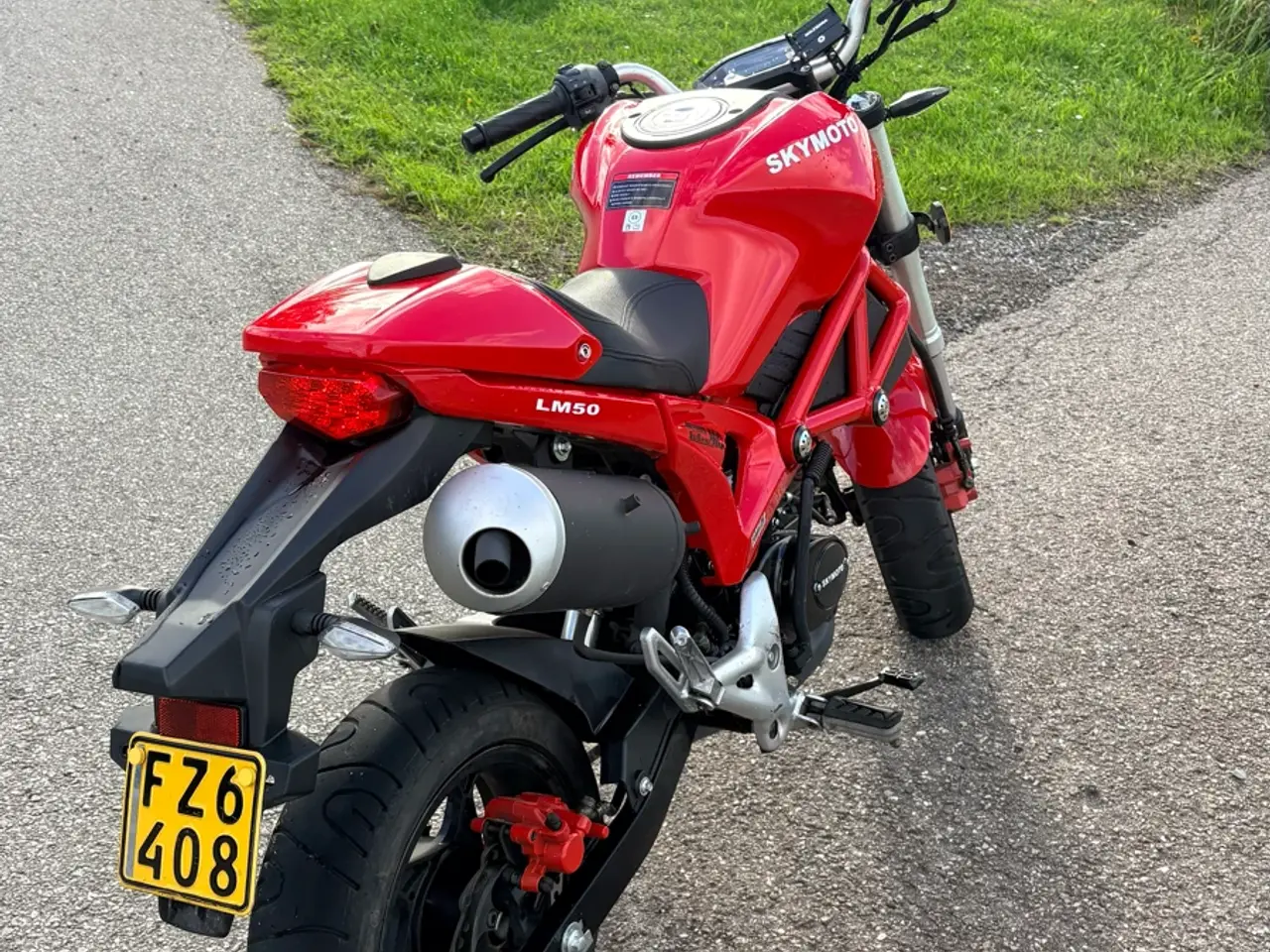 Billede 3 - Sælger min skymoto lm 50