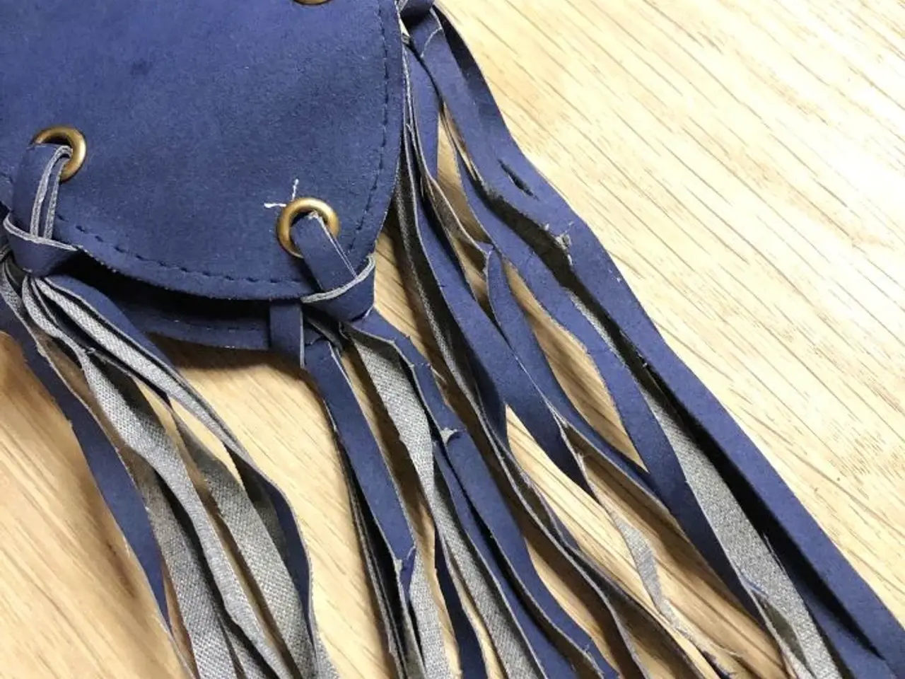 Billede 5 - BINDEBÆLTE med BRODERI - boho - hippie -