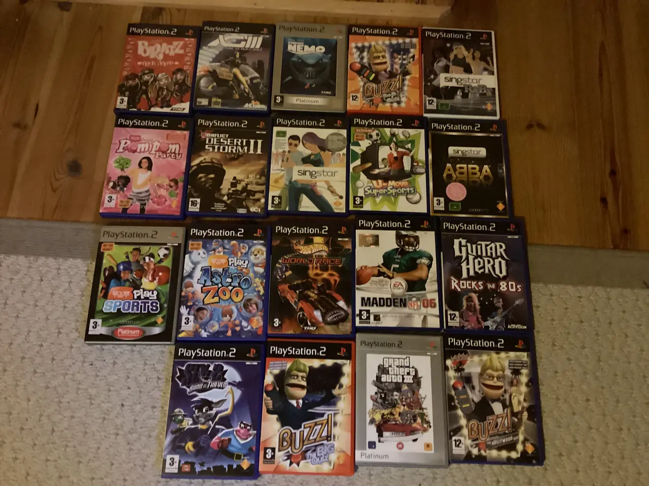 Billede 1 - PlayStation 2 spilpakke 20 spil 400kr.