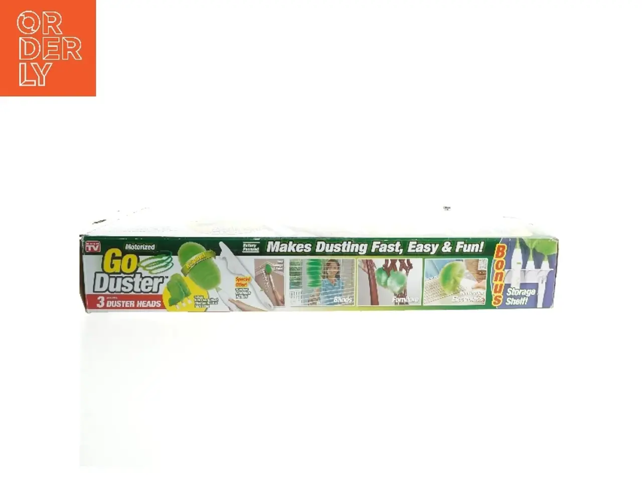 Billede 2 - Go Duster elektrisk støvkost fra Tele Brands (str. 50x22 cm)