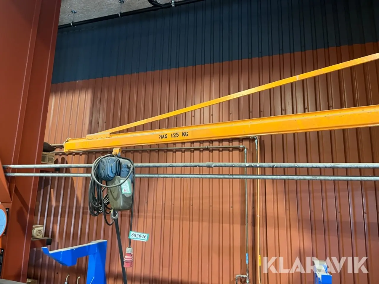 Billede 3 - Svingkran Demag 125kg