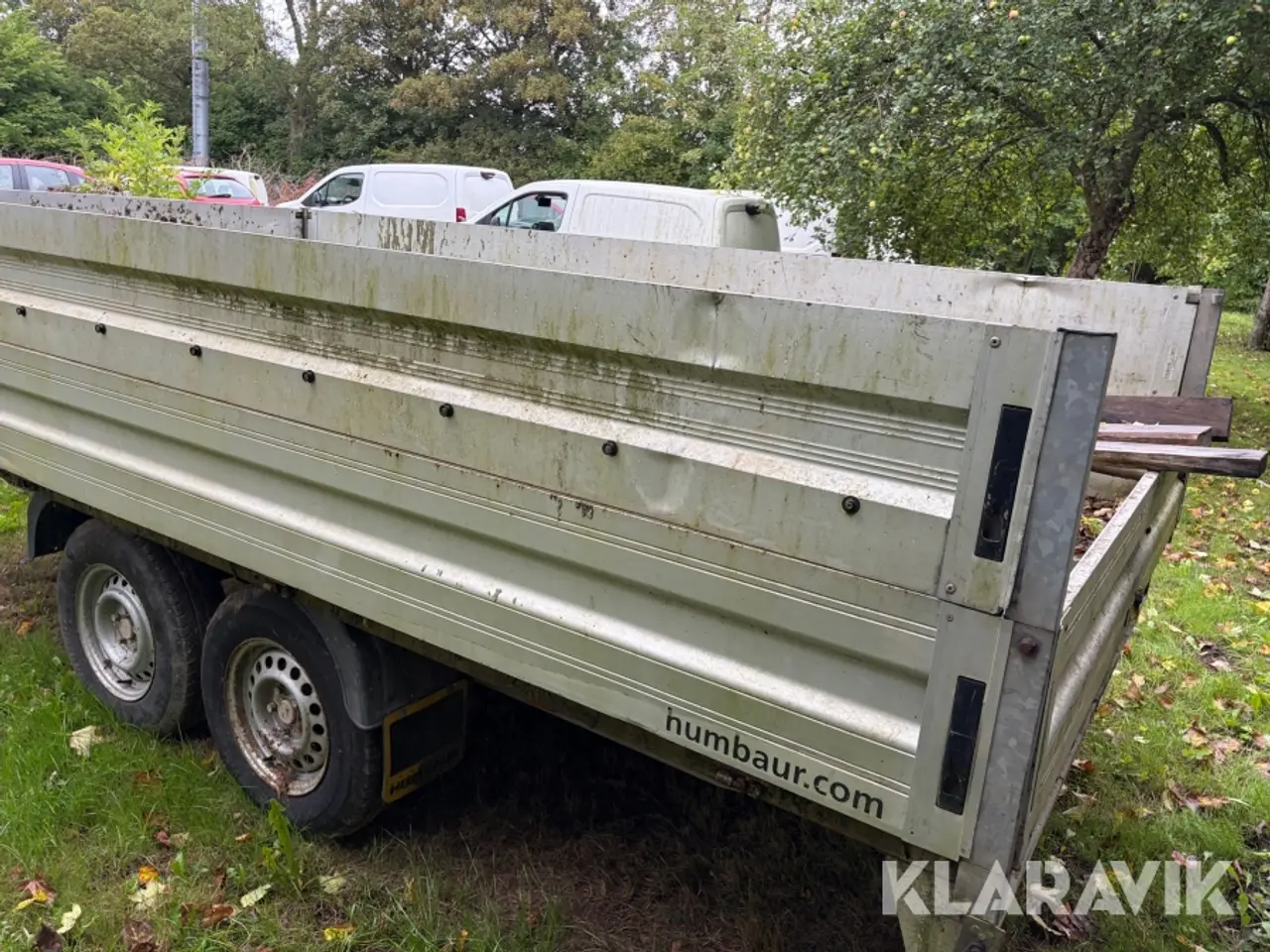 Billede 4 - Trailer Humbaur 354121 2 aksler