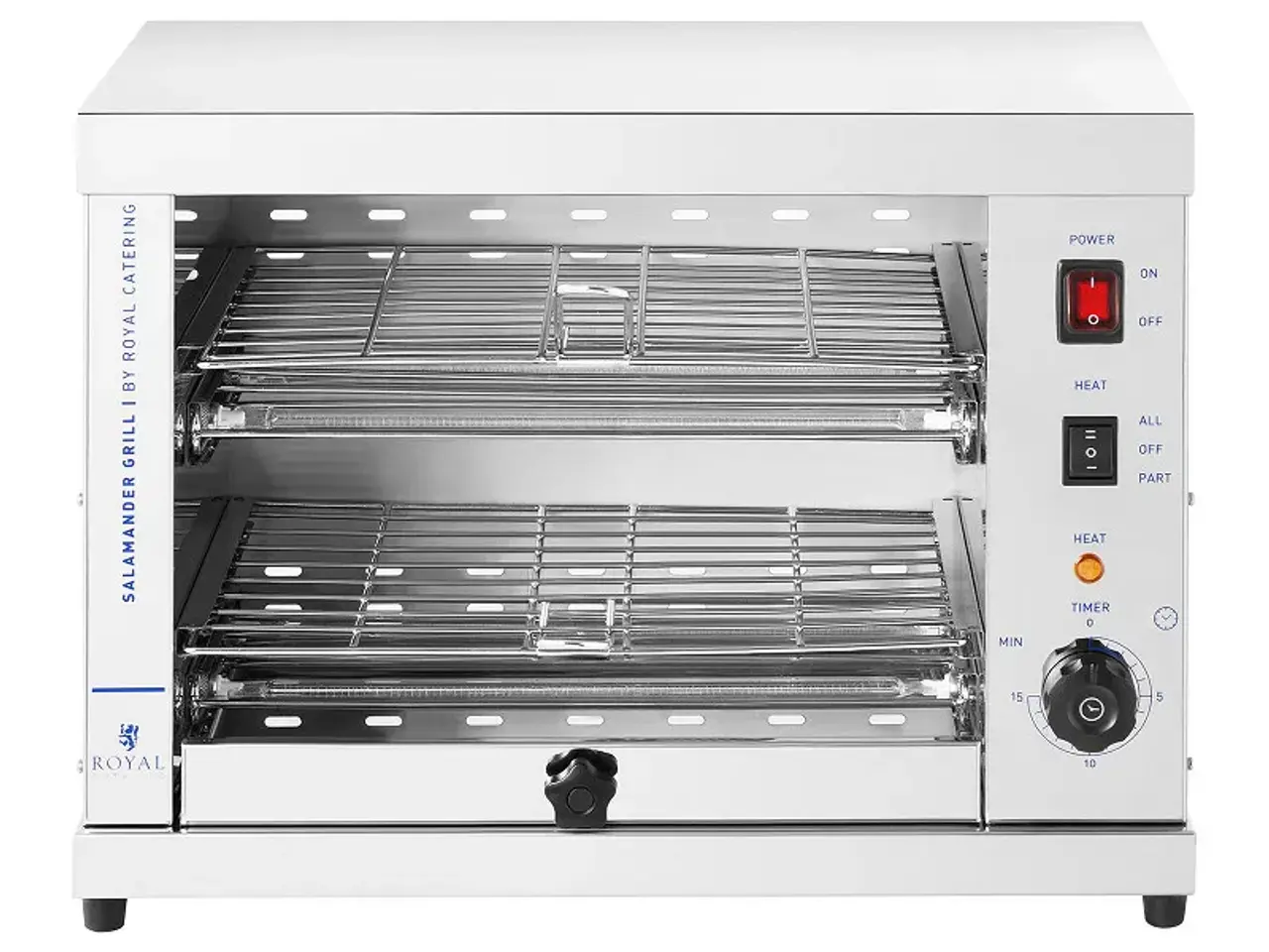 Billede 2 - Salamandergrill – 3.200 W – 65-200 °C