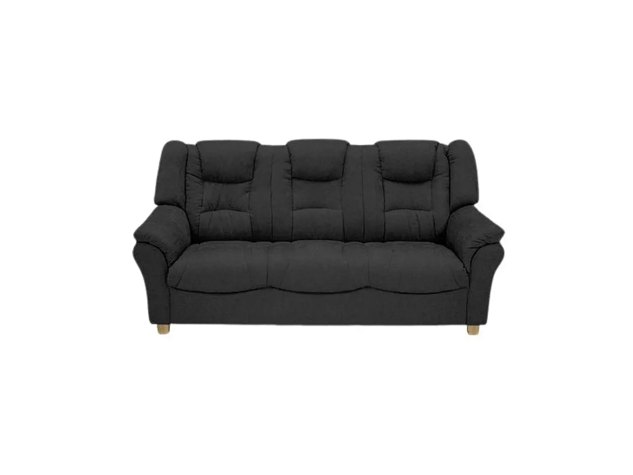 Billede 1 - Strib 3 Personers sofa - Stof