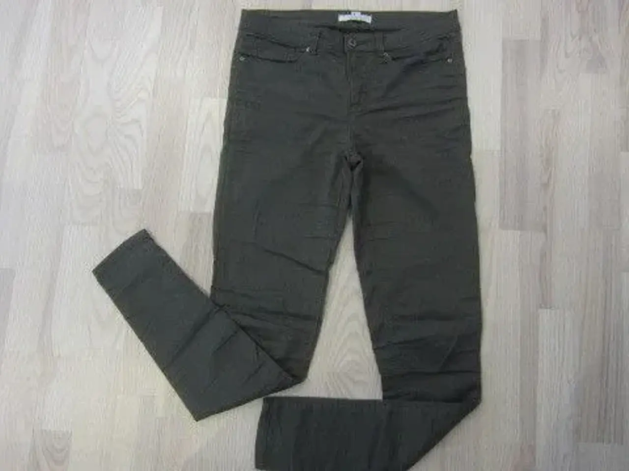 Billede 2 - Str. 38, elastiske bukser