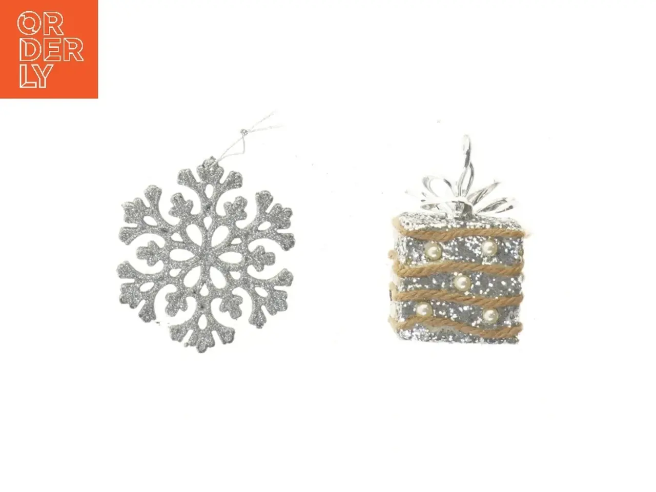 Billede 1 - Julepynt dekorationssæt (str. 10 cm)