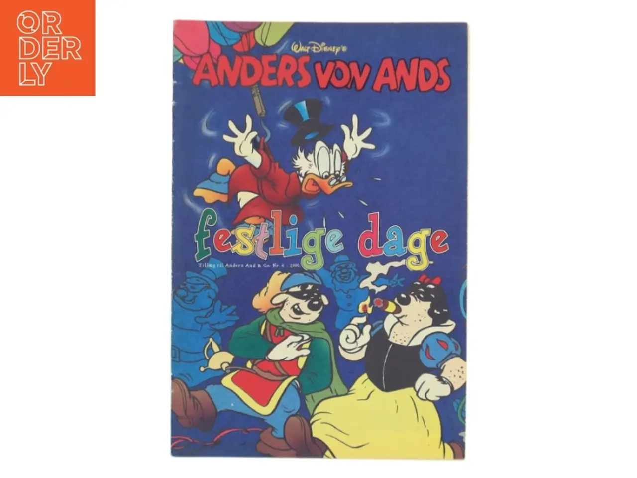 Billede 1 - Anders Von And: Festlige Dage af Walt Disney (Bog)