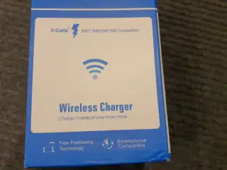 Trådløs Fast Charger 2 Stk.