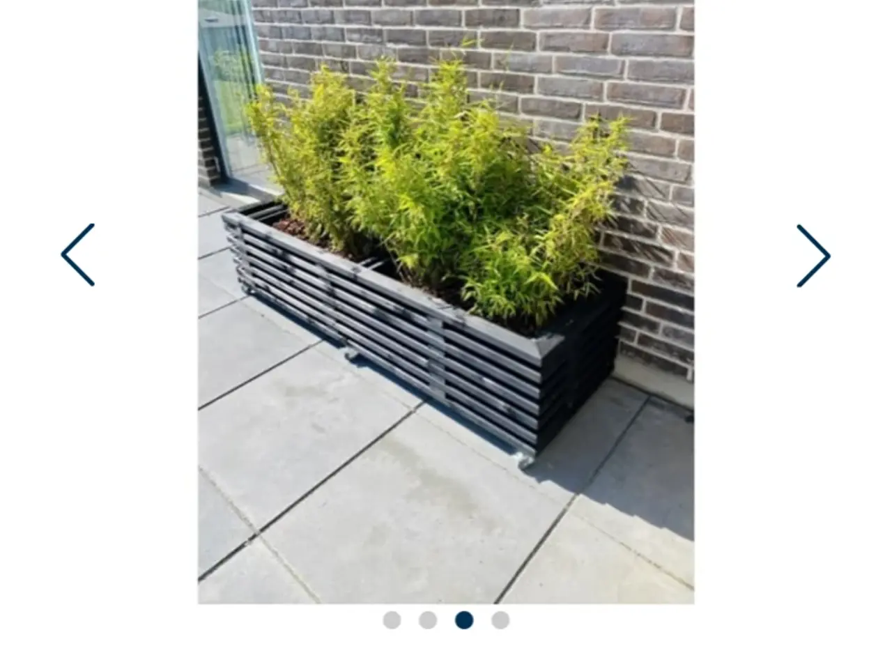 Billede 7 - Kabeltromel plantekasser på hjul i sort traller