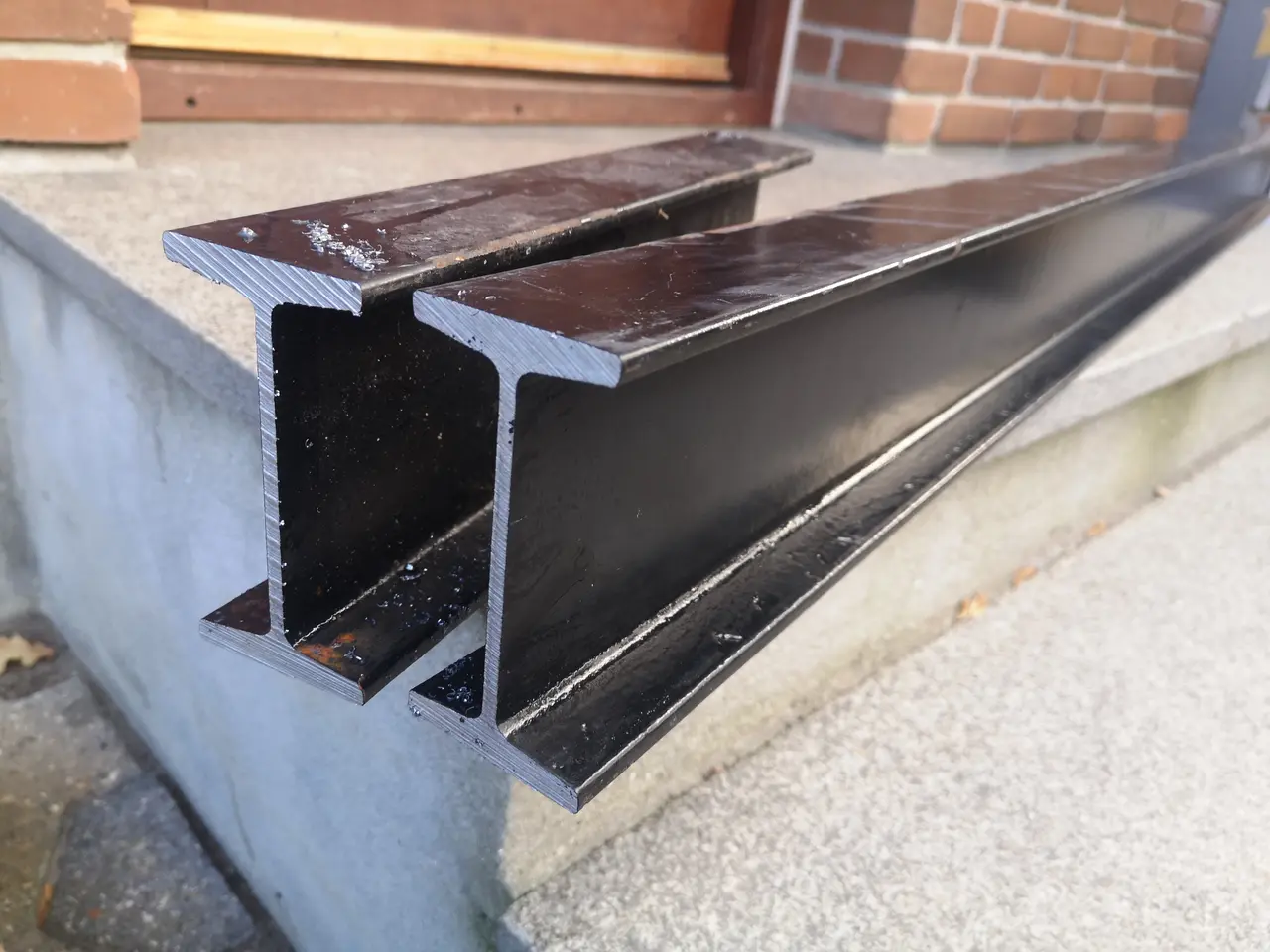 Billede 2 -  I-jern INP 100 x 55  lgd. 600Cm 