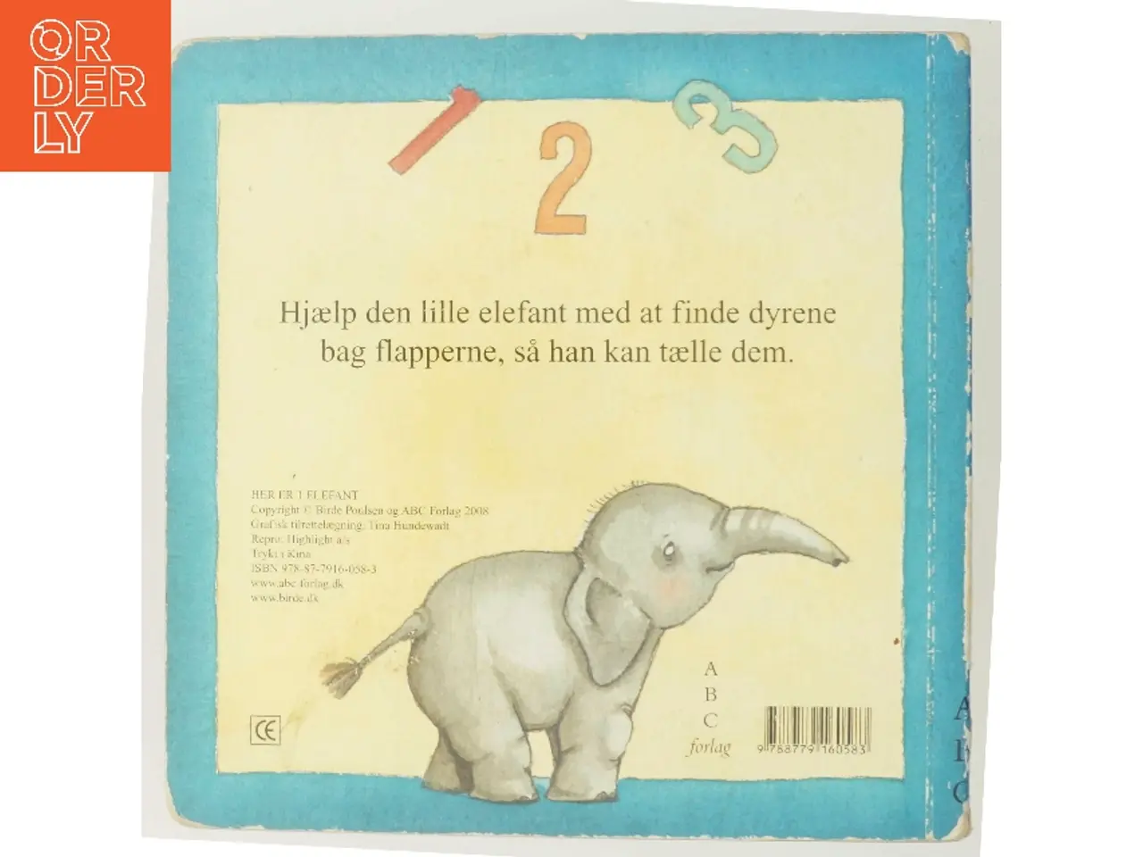 Billede 3 - Her er 1 elefant af Birde Poulsen (Bog)