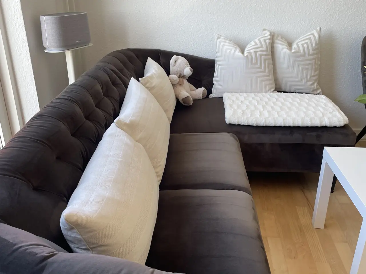 Billede 1 - Sofagruppe/ chaiselong/ stol / 3 personers / læne