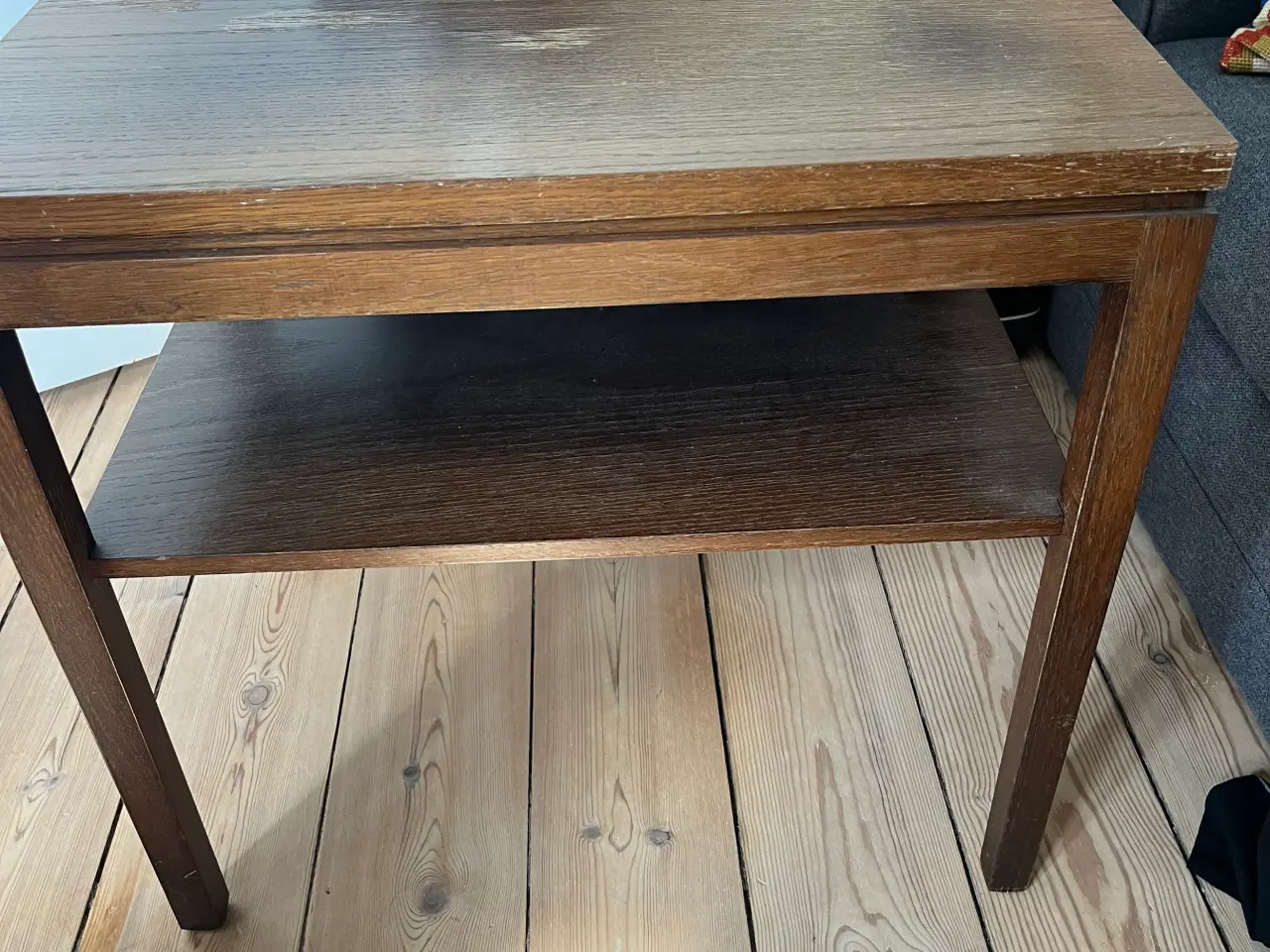 Billede 1 - Teaktræsbord - 55x38h50cm