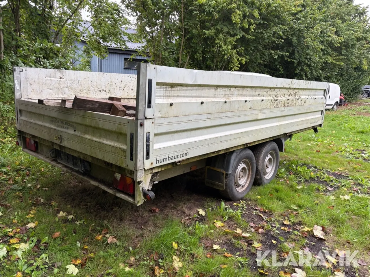 Billede 3 - Trailer Humbaur 354121 2 aksler