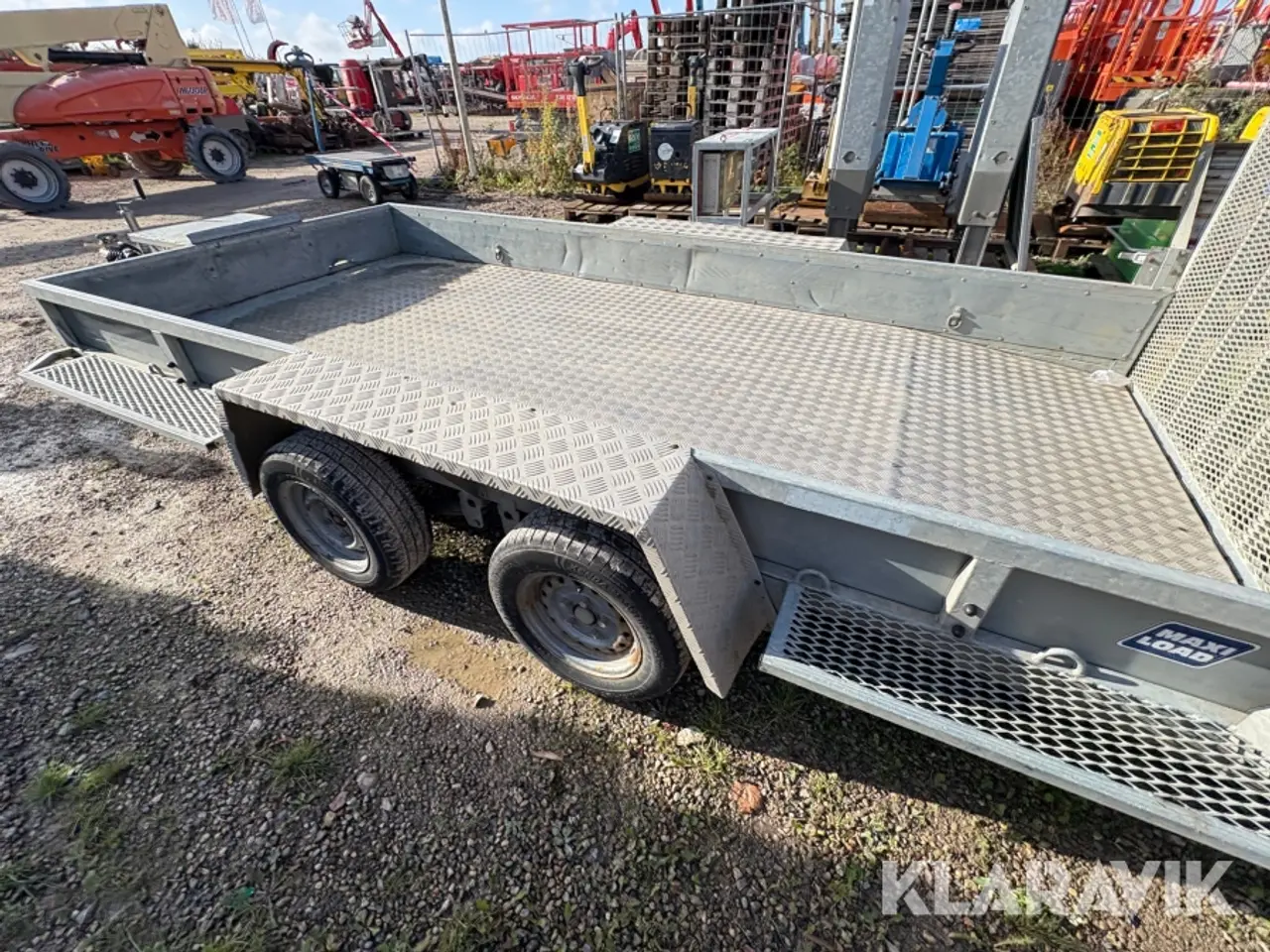 Billede 7 - Maskintrailer 2 akslet 3500kg Variant Maxi load