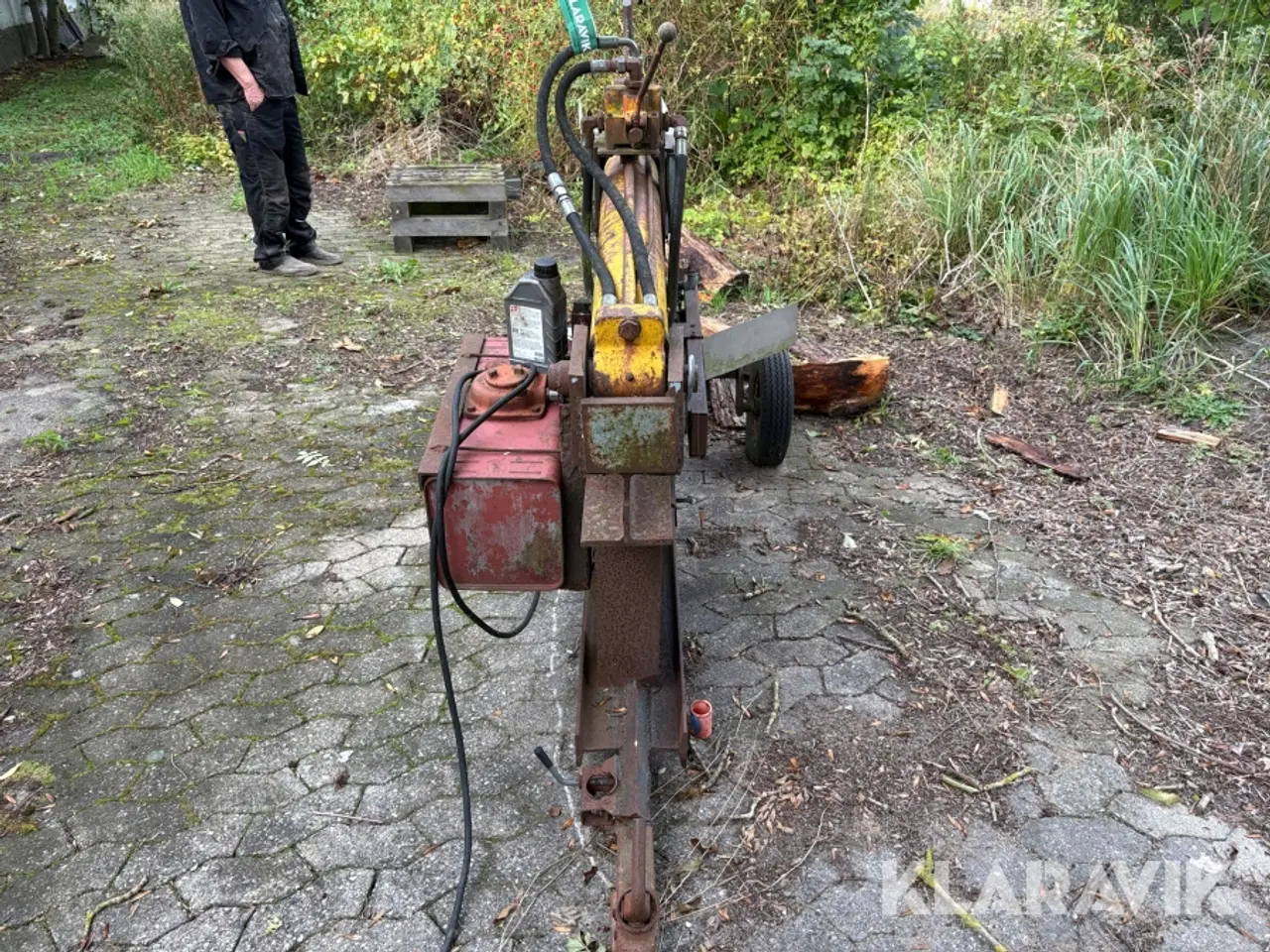 Billede 7 - Brændekløver med kugletræk