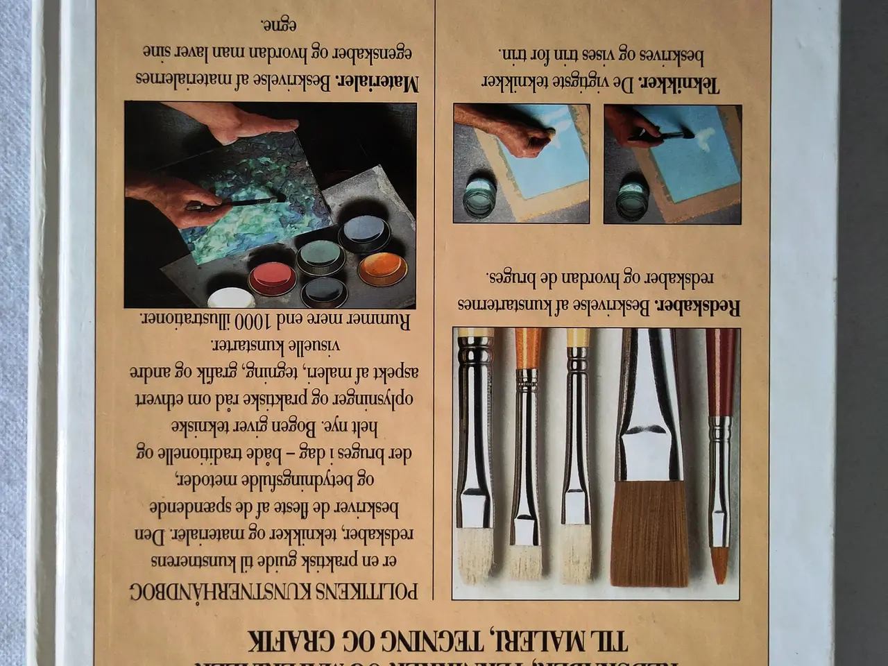 Billede 2 - KUNSTNER HÅNDBOG Teknik og Redskaber