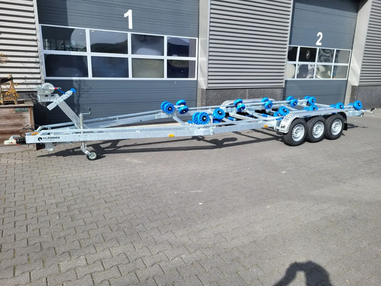 Billede 1 - Vlemmix Bådtrailer 840x250 3500 TR3 Flex-Roll