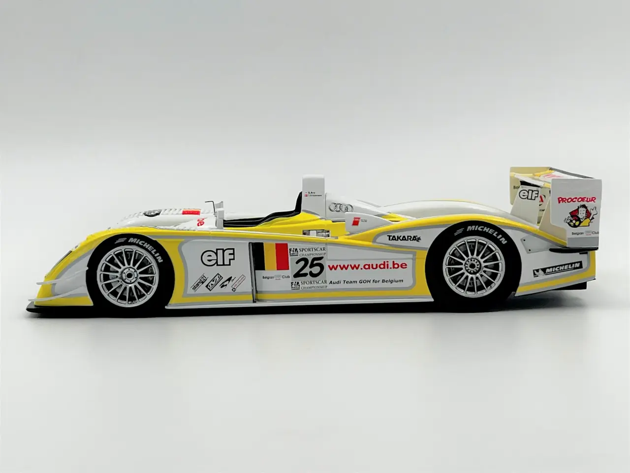 Billede 3 - 2003 Audi R8 #25 - Tom K - 1000km SPA - 1:18