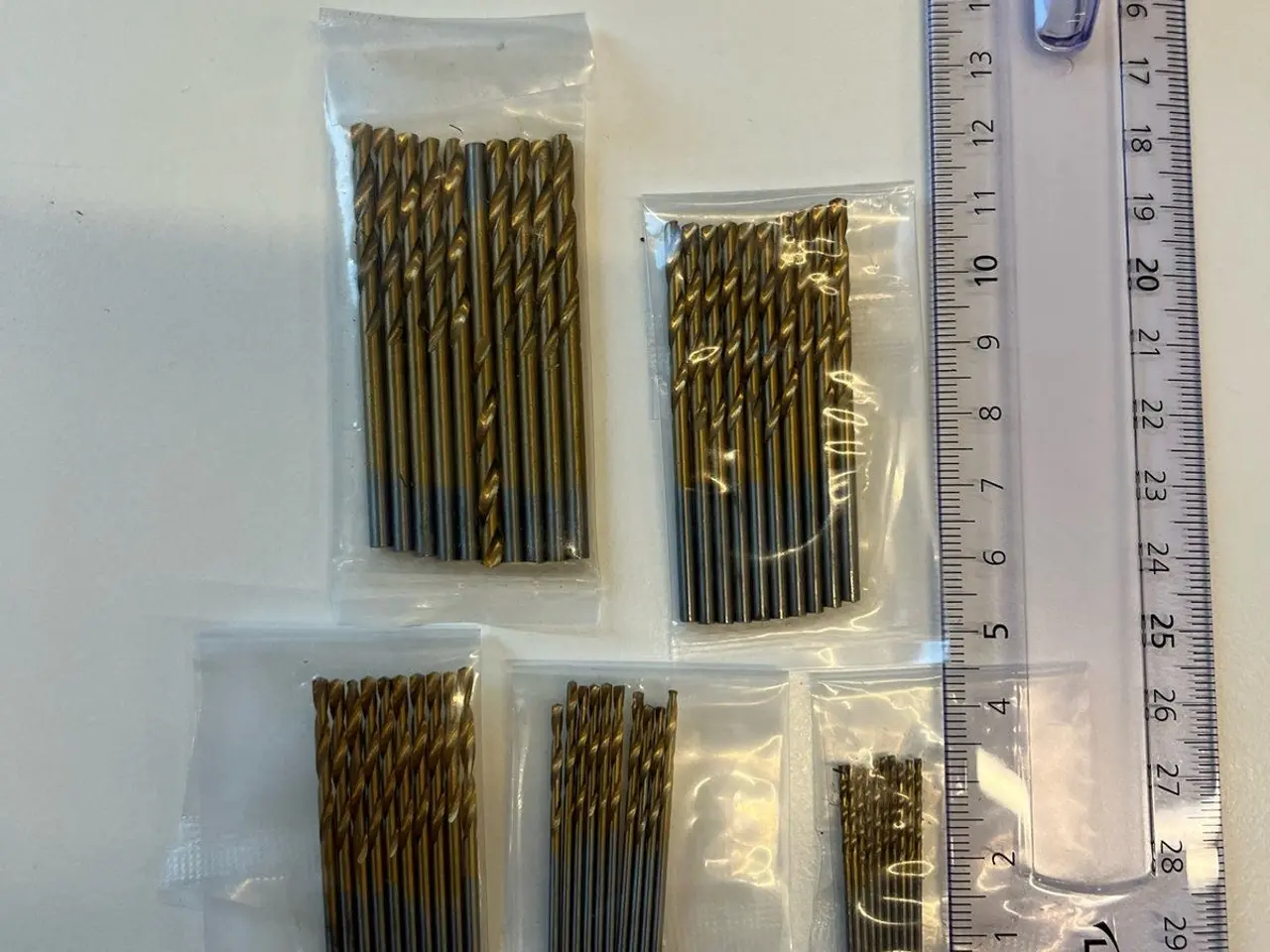 Billede 2 - Metalbor 3 mm, 10 stk (HSS titanium)