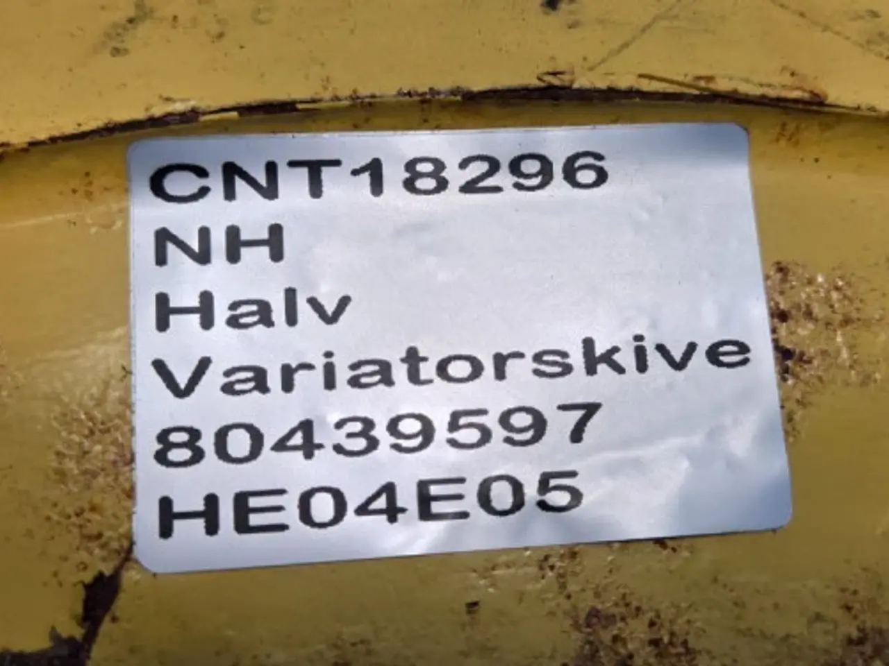 Billede 17 - New Holland TF42 Halv Remskive 80439597