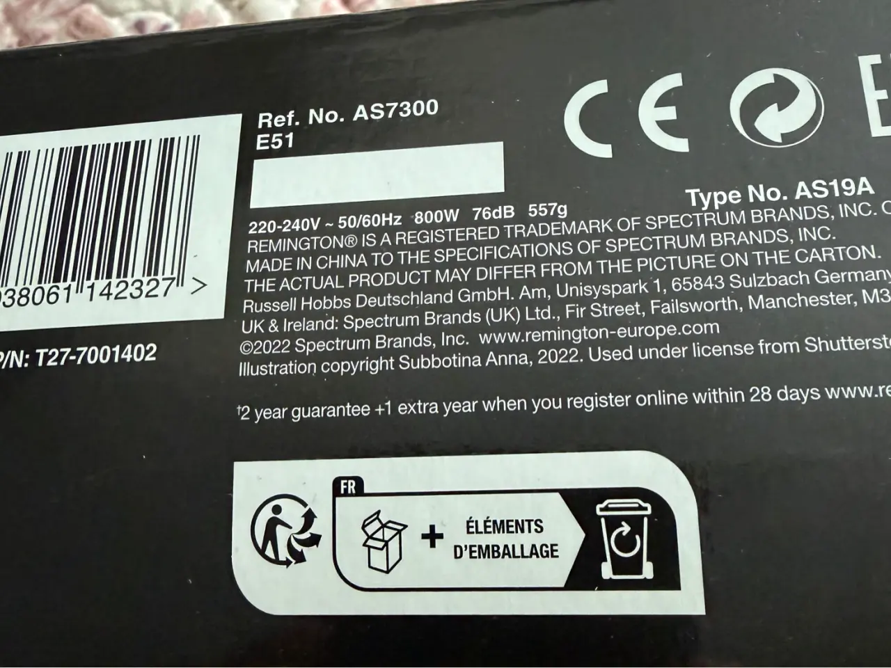 Billede 2 - Remington hårtørrer