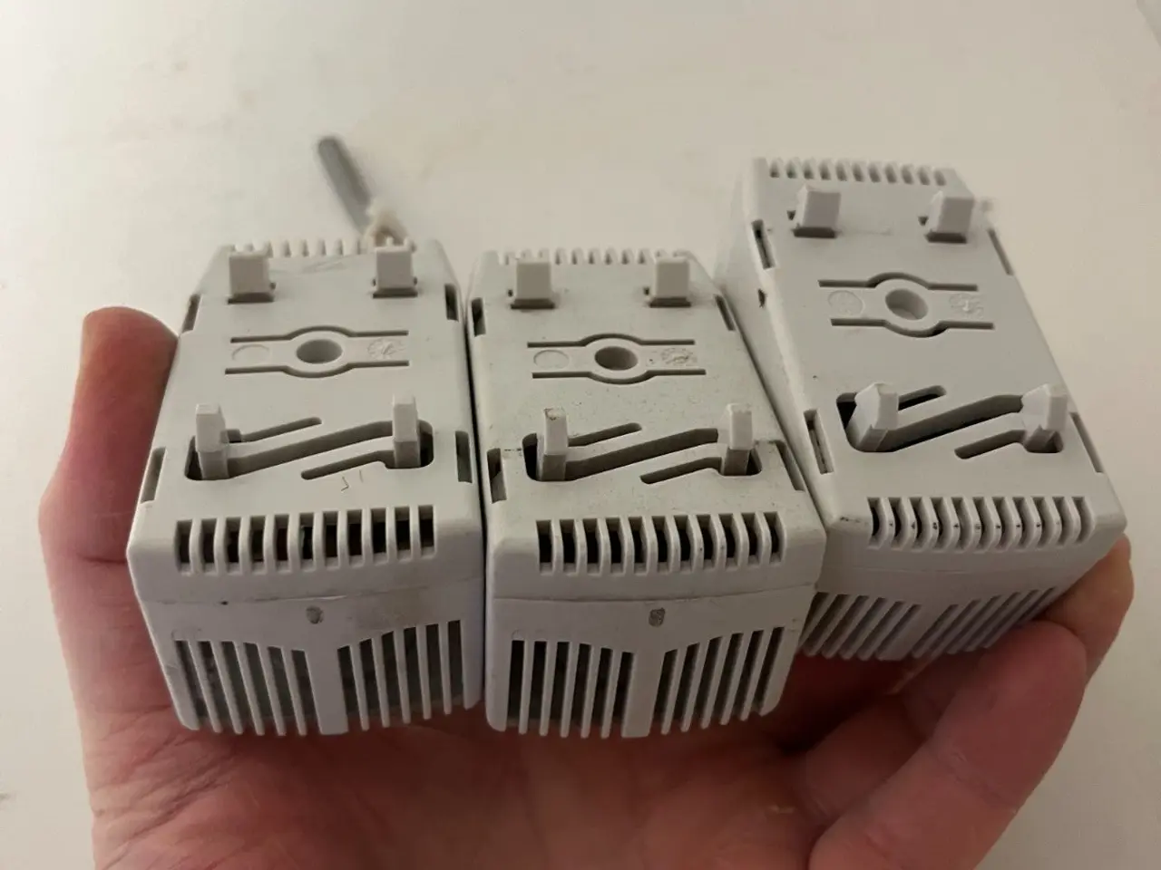 Billede 7 - parti 3x Eldon kabinet Thermostat 0–60°C Cabinet