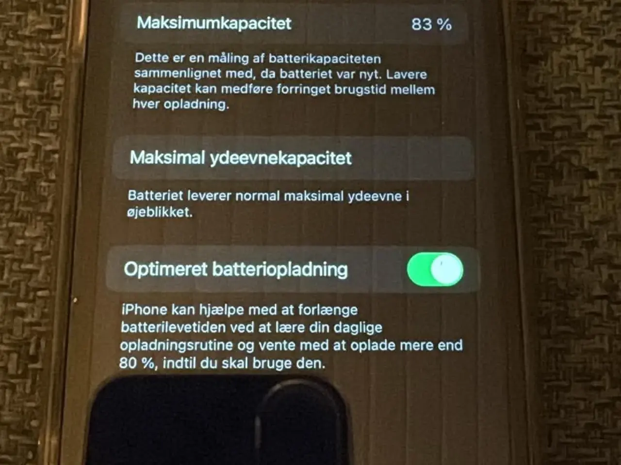 Billede 3 - iPhone 8 - 64gb - 83% batteri kapacitet