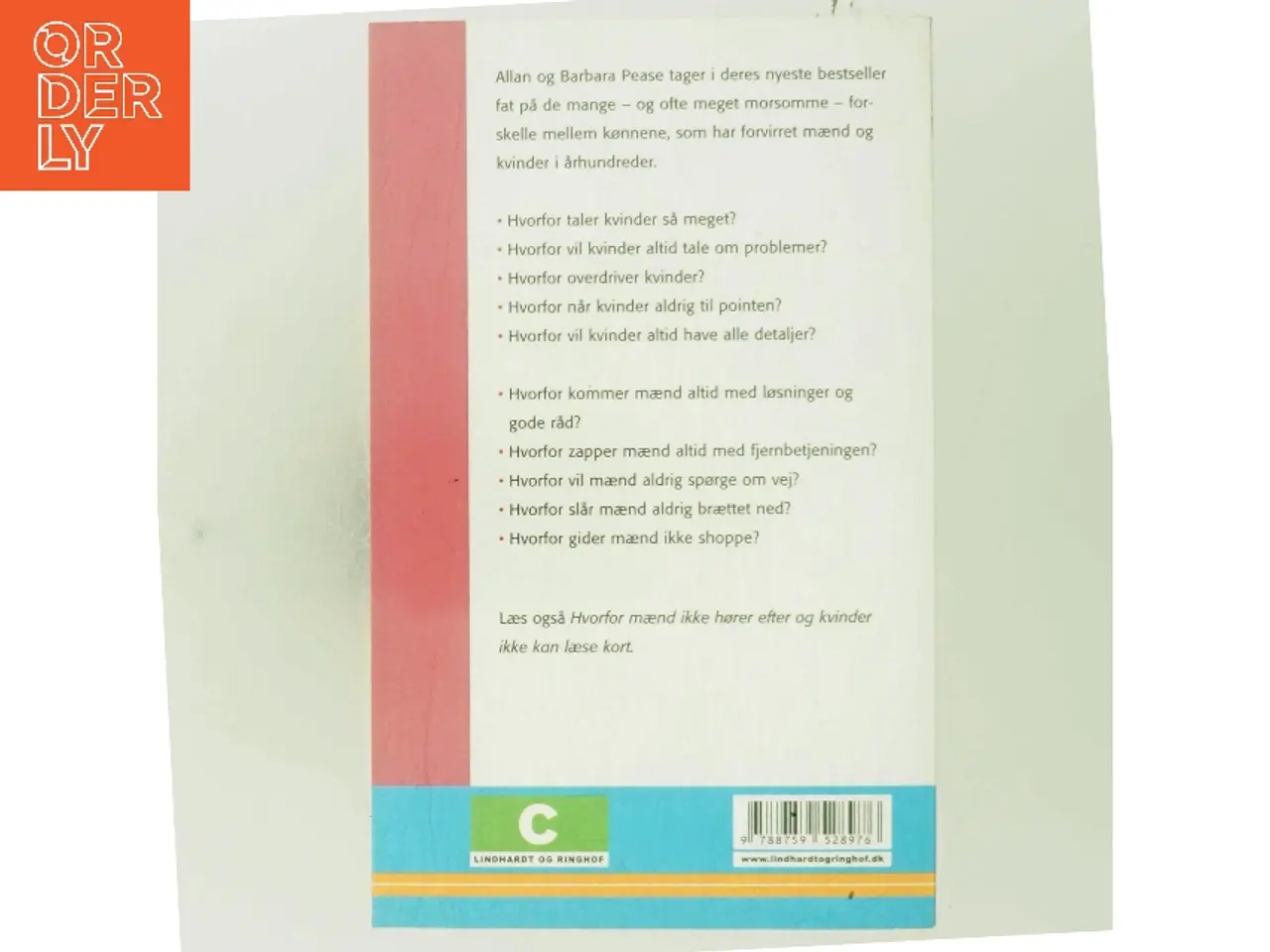 Billede 3 - Hvorfor mænd ingenting fatter og kvinder altid mangler sko (Bog)
