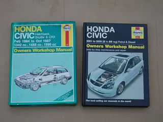 Honda Civic værkstedsbøger